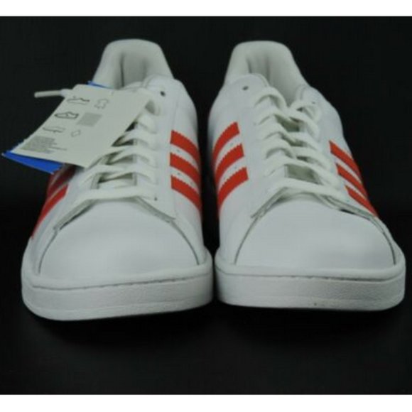 Adidas Campus II Mens Shoes White Red - Picture 5 of 12